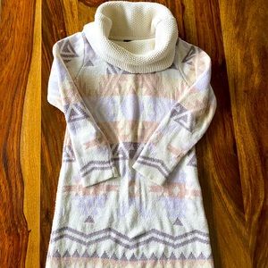 Gap knitted turtleneck dress size 4T